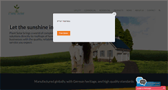 Desktop Screenshot of plant-solar.com