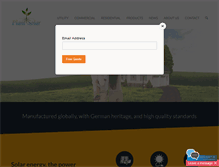 Tablet Screenshot of plant-solar.com